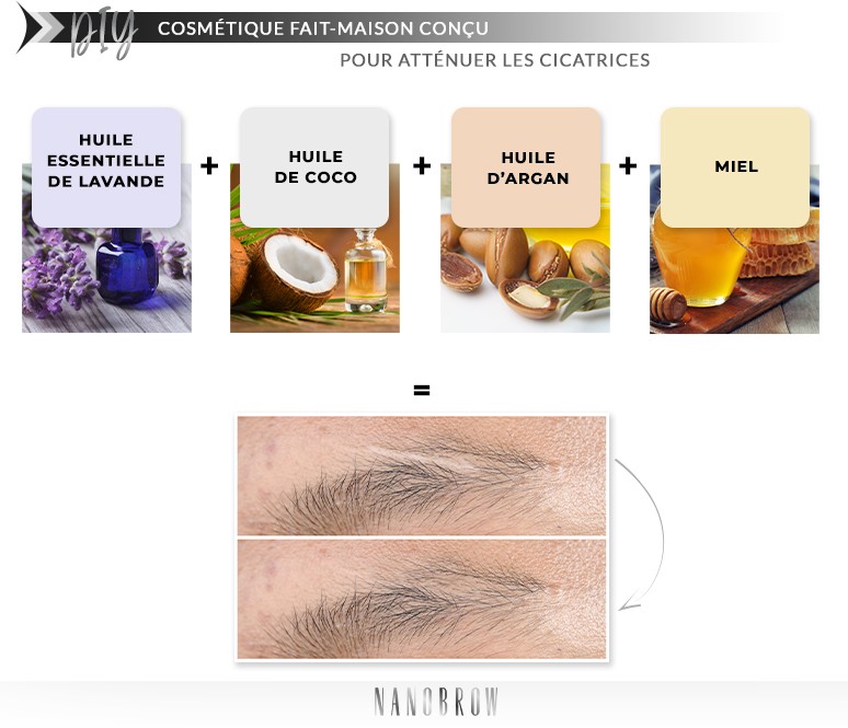 comment couvrir les cicatrices des sourcils de manière naturelle